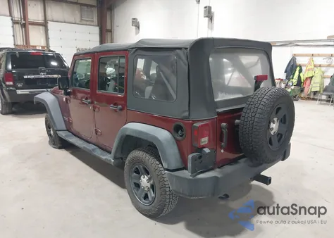 2010 Jeep Wrangler Unlimited Sport из США, поврежденный, VIN 1J4BA3H17AL226213
